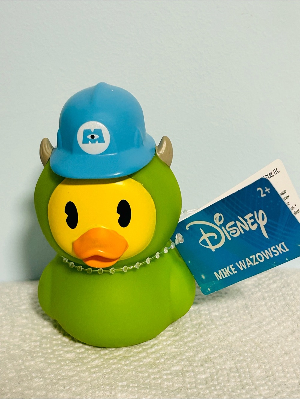 NEW!!! Original Disney Pixar’s “Monsters, Inc.” Mike Wazowski Rubber Duck (NWT)